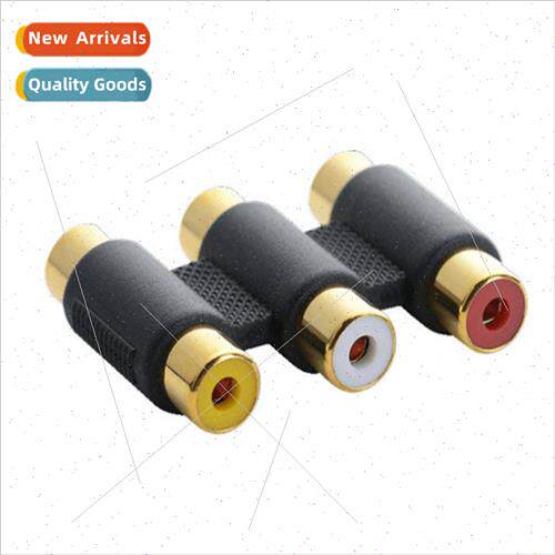 AV Audio Video Adaptor AV Tee Female to Female Lotus Cable E