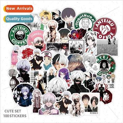 100 new Tokyo Ghoul anime graffiti stickers cell phone scoot