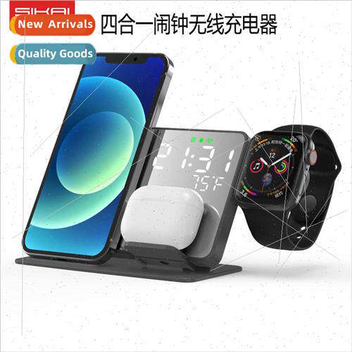 15W 适用 iPhone 13/14 Apple Watch Headset 4-in-1 Wireless Ch