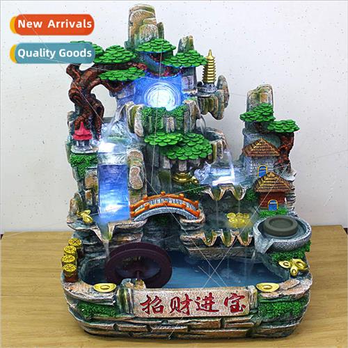 New wigwam flowing water to attract wealth and asure resin f