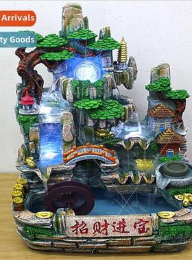 New wigwam flowing water to attract wealth and asure resin f