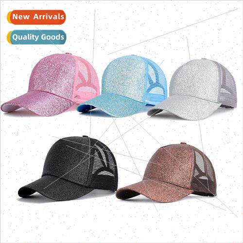 Spring and summer baseball cap ponytail cap sunscreen sunsha