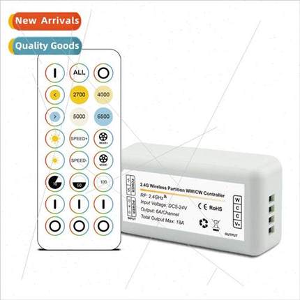 RF2.4G Grouping Color Temperature Controller Wireless Remote