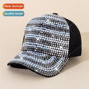 tongue cap Korean Womens fashion duck rhinestone with spring