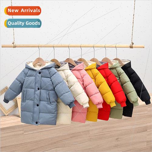 2023 childrens down cotton jacket winter thickened men and w