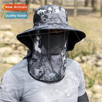 Neck shawl sun hat mens spring summer and autumn outdoor lei