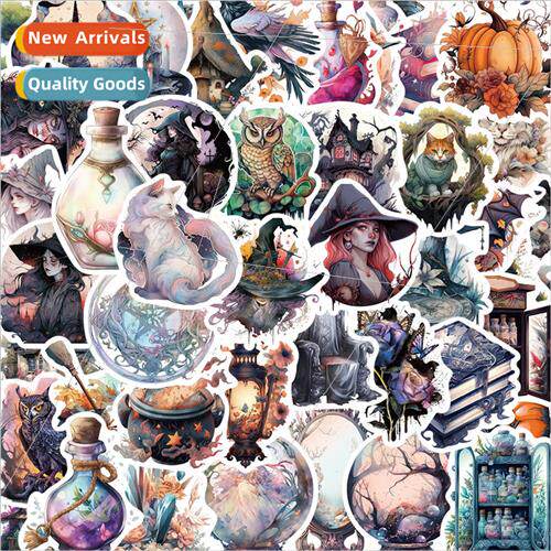 50 realistic  witch graffiti stickers cell phone case water