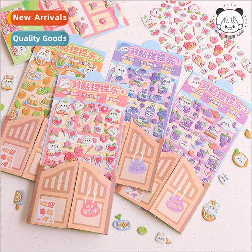 Pair of stickers pinch fun cute bubble stickers girls childr