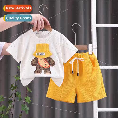 2250 childrens summer childrens short-sleeved suit dressy ba