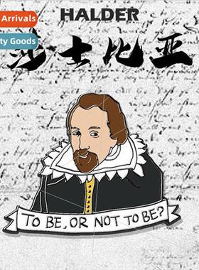 speare Badge terature Poetry English Subject Rep Brooch Exam