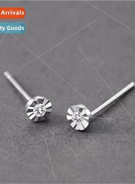 Earrings male design niche exquisite mini simple to raise th