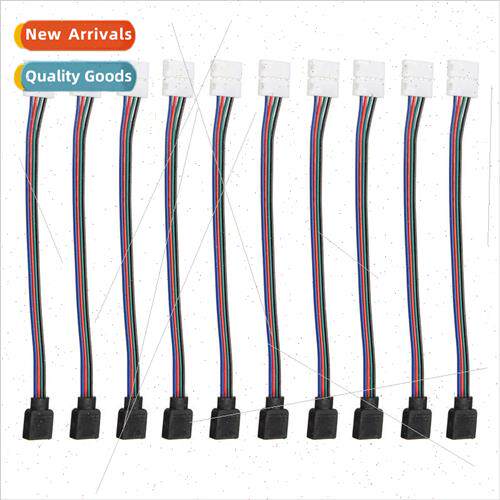 Light Strip Solderless Dual Connector Clip Cable LED Tape Ex