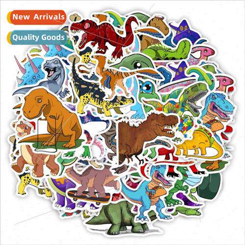 Dinosaur 50 not repeated car car stickers removable bully ca