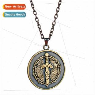 tears kingdom surrounding new pen Necklace retro zelda