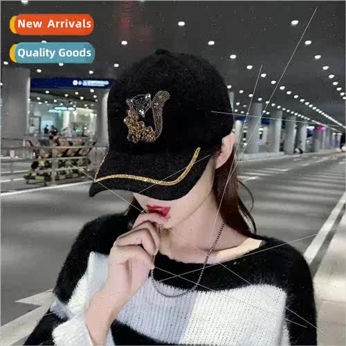 Autumn and winter hat Korean hipster set versatile fashion d