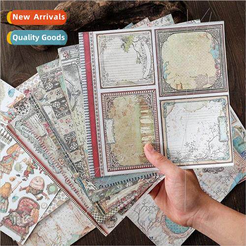 Stamperia paper book new cute good-looking theme material 18