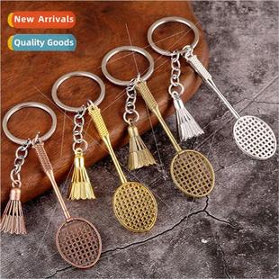mulation badminton keychain pendant sports souvenirs student