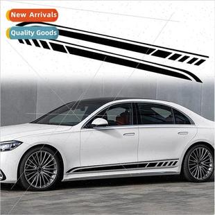 stripes sports body waistline flo Car pull stickers