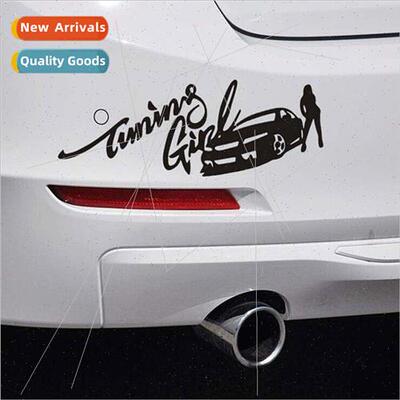 Personalized funny car stickers racing beautiful car sticker