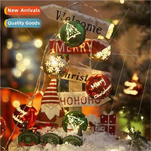 Christmas Orb ghts String Snowflake Pentagram Christmas Tree