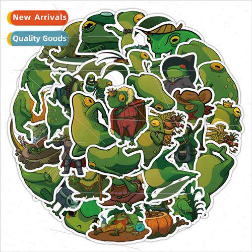 50 cartoon sports frog children stickers cell phone case lug