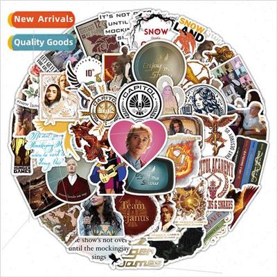 50 cartoon songbird and snake song stickers notebook handboo