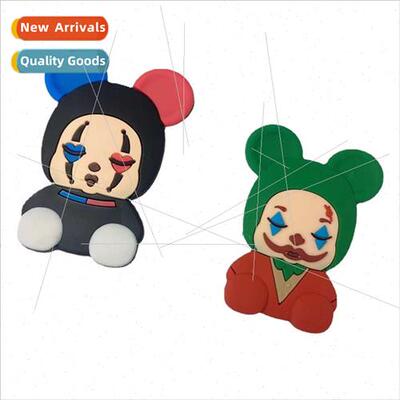 Stereoscopic quirky cartoon shoes accessories coin purse jew