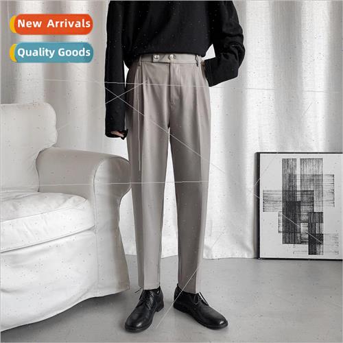 Hong Kong  bf draping casual suit pants mens fall and winter