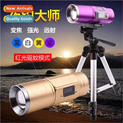 Four light source with mosquito repellent function rechargea