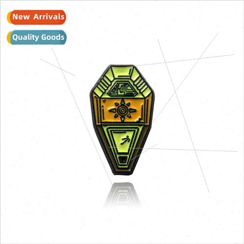Anime around the digital baby courage badge pin cartoon meta