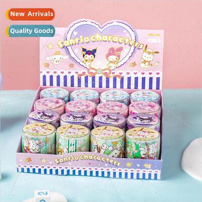 Etsuki Sanrio  Oil Tape Cartoon Stickers Cute Kurome Handboo