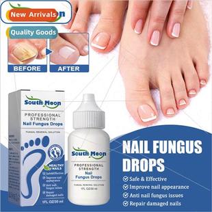 Gray Drops Bad Thickening Nail Soft Repair