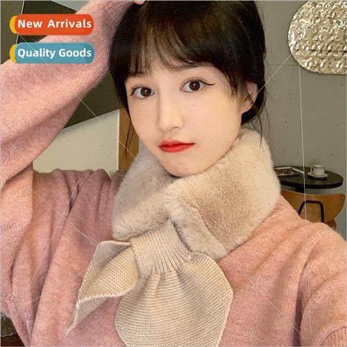 Scarf female winter Korean  of the female hairy fluffy Japan