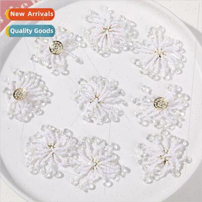 Fashion versatile fireworks tassel crystal flowers diy handm