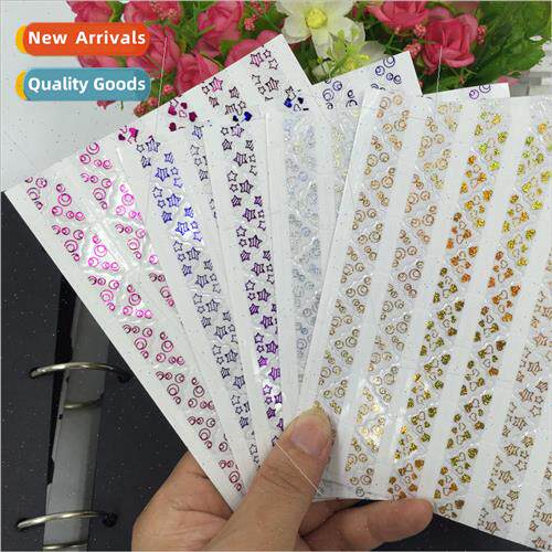 DIY Album 5 78pcs hot stamping corner stickers corner sticke