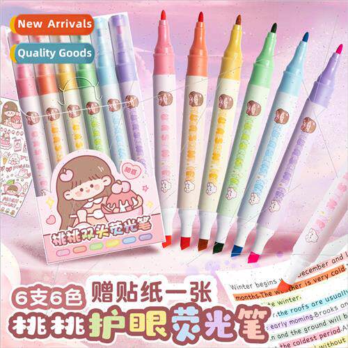 Ka Ba Bear fluorescent markers students with markers colorfu