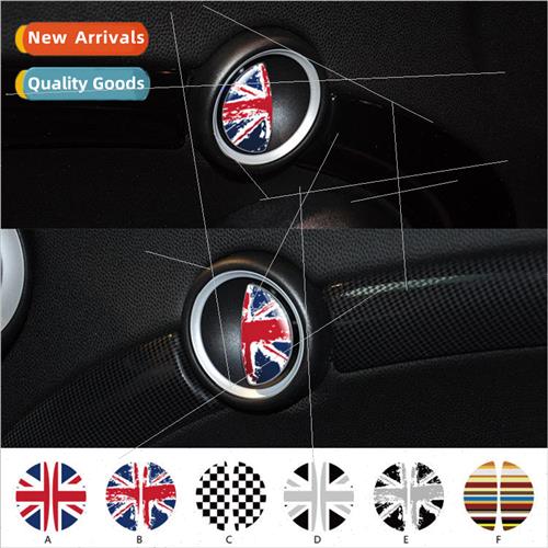 适用 mini mini car stickers car stickers door handles sticke