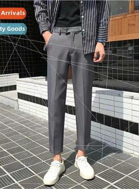 Spring and Autumn pants men fell sense of small suit pants s