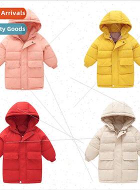 Baby cotton clothes Yangqi thickened childrens down cotton j