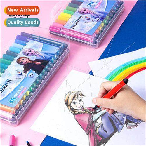 Triangle rod washable watercolor pencils 适用 children water