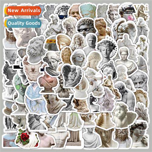 100 pcs of plaster people stickers 3D stereoscopic angel rea