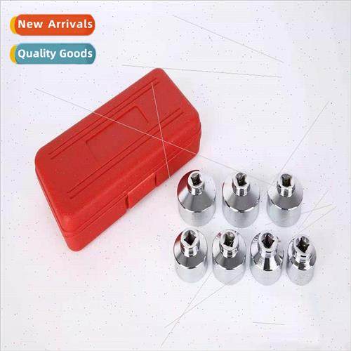 7-Piece Oil Grid Wrench Car Oil Filter Removal Tool Cap Filt