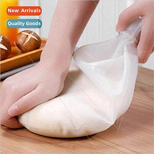 Kitchen large silicone kneading bag thickened -stick househo