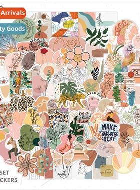 100 pcs of small fresh self-created ins bohemian graffiti st