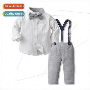 childrens bow sleeved fall shi long new cotton Childrens tie