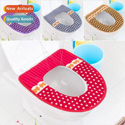 Autumn and winter thickened polka dot striped soft suede toi