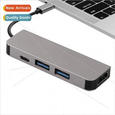 USBC Hub 4in1USBTypecHDMIHUB Adapter 4K Resolution HDMI Exte