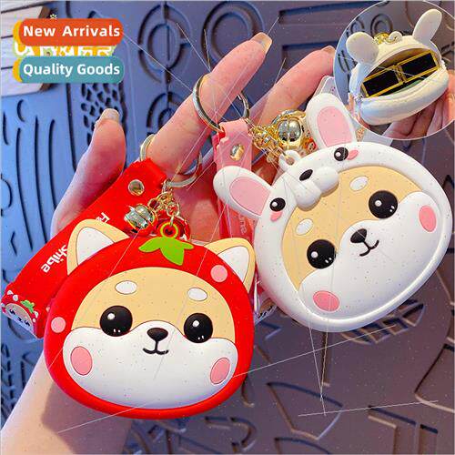 cartoon small 适用tune Chai coin purse keychain pendant crea