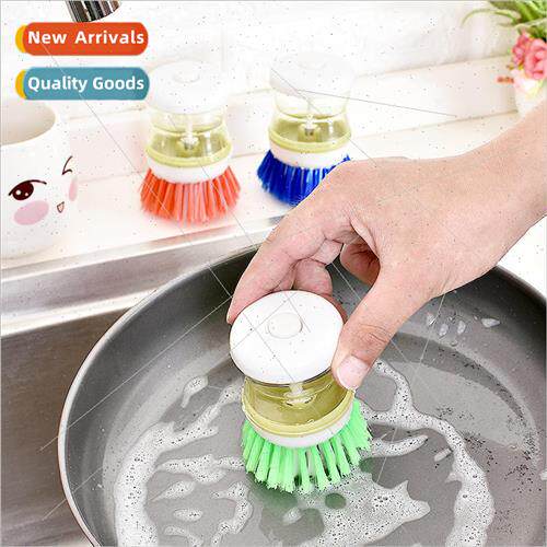 Add Dishwashing quid Pot Brush Add quid Cleaning Brush Nonst