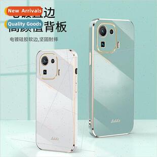 适用 Xiaomi 13Ultra straight edge phone case Redmi Note12Tur